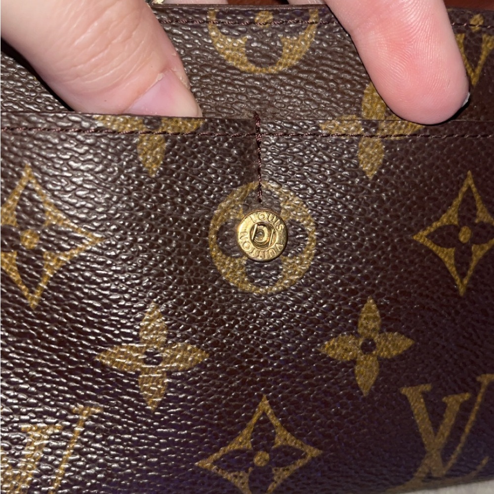 Louis Vuitton Dark Brown Monogram Wallet - Picture 11 of 16